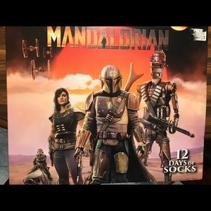 Mandalorian 12 days of socks NWT men’s size 6-12